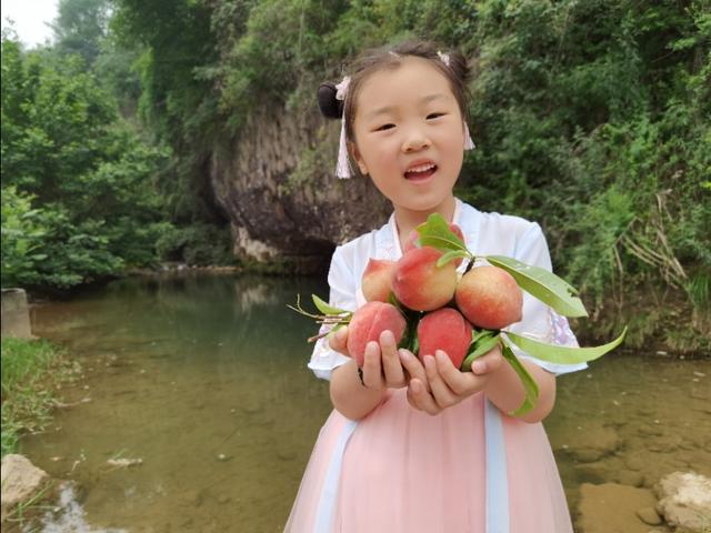 湖北宜都：农家自办“三红”小采摘节美味emc易倍综合平台鲜果逗人爱(图14)